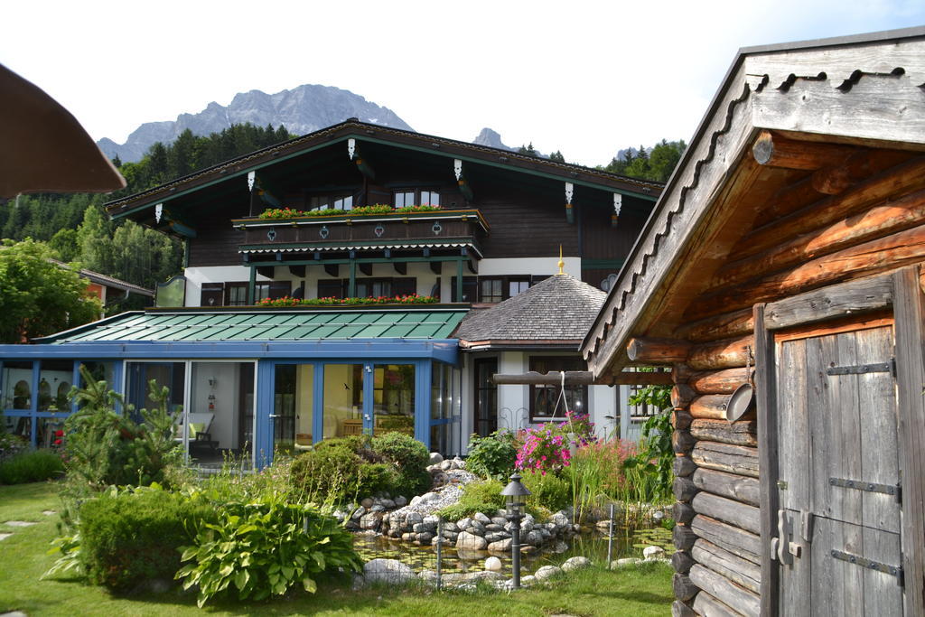 Pension Restaurant Dorfalm Leogang Exterior photo